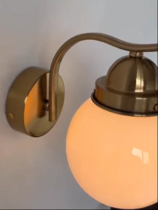 American modern European-style living room wall lamps bedroom study bedside lamps corridor wall lighting fixtures