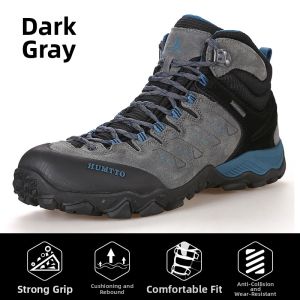 HUMTTO | Waterproof Anti-Slip Durable High Hiking Shoes