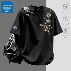 Jeanswest | Áo Thun Mùa Hè Nam Form Rộng Cotton