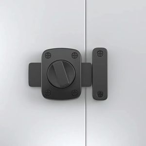 55*40mm Universal Twist Lock Anti-theft Door buckle,Zinc Alloy Security Thicken Cast Barrel Bolt Slide Latch Bathroom Door