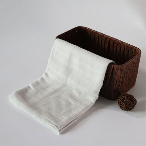 Housbay | Bamboo Blanket 120*120Cm Muslin Cotton Baby Blanket 2 Layers Gauze Newborn Swaddle Wrap Kids Bath Towel Outing Stroller Cover