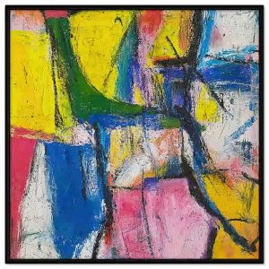 Tranh sáp dầu tranh trừu tượng hiện đại. Tranh treo tường dán tường canvas trang trí. CGI-1902