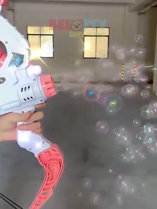 Mainan Anak Pistol Gelembung Bentuk Panah Bubble Water Gun Arrow