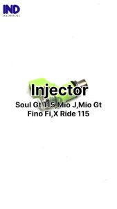 Injector Mio J & Soul GT 115 & Mio GT & Fino FI & X-Ride 115 Injektor Bensin Fuel Hole Lubang 4