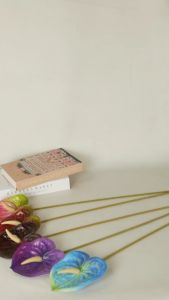 BUNGA ANTHURIUM KUPING GAJAH JUMBO PREMIUM LATEX TERMURAH HIASAN DEKORASI RUMAH & RUANG TAMU IMPORT