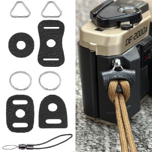 Camera Strap Eyelet Split Adapter Camera Strap Triangular Split Ring Hook for Sony DSLR SLR Rangefinder Mirrorless Camera
