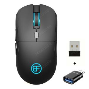เมาส์ไร้สาย 2.4G เมาส์สำหรับเล่นเกม 2.4 กิกะเฮิร์ตซ์ชาร์จได้เมาส์ไร้สายแบบออปติคอลบางเฉียบมินิไร้เสียงรบกวนเมาส์ DPI1600 สำหรับแมคบุ๊คพีซีแล็ปท็อป