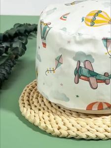 Whale Pattern Scrub Cap Short Hair Women Working Hats Breathable Soft Pet Clinic Dentist Nursing Caps K1030