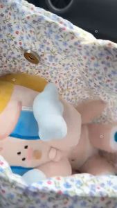 กระเป๋าถือนุ่มนิ่ม ลายดอกไม้ ☁️🪿💐🍃