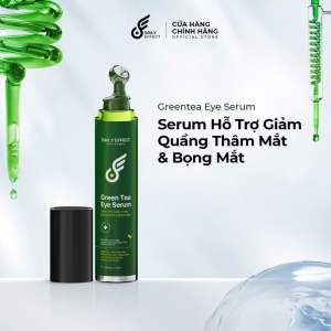 GREEN TEA EYE SERUM - Lăn Giảm Thâm Bọng Mắt Daily Effect 25ml