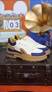 Kingvirus...Sepatu Pria Sneakers Dewasa K45 Kualitas Premium Import Keluaran Terbaru Tren KekinianSepatu Pria Casual Cocok Untuk Kerja Jalan Jalan Kuliah Dan Jogging Sepatu Kulit Pria Hight Trendy Keren Buat Gaya.COD Bayar Ditempat