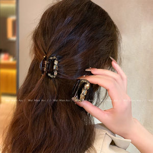 คลิปหนีบผมประดับเพชรสไตล์เจ้าหญิง คลิปหนีบผมสไตล์ปลาฉลาม คลิปหนีบผมด้านข้าง เครื่องประดับผมสำหรับผู้หญิง แฟชั่นใหม่ 2025