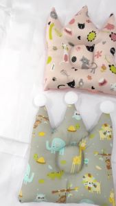 BANTAL MAHKOTA - Motif Warna Warni Mahkota Baby Mini