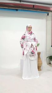 Mukena Bali Jumbo Sakura Azalea: Berkualitas Tinggi & Sehat