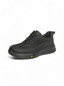 Reddragonfly | Black Business Casual Leather Shoes