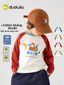 DUDUJIA | 100% Cotton Long Sleeve Childrens Top for Autumn