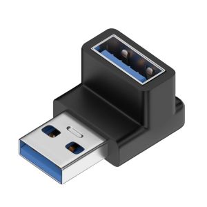 90 Degree Right Angle USB 3.0 Extension Adapter Upward Elbow USB Connector For PC Male to Female Extension Plug Converter