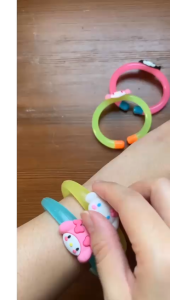 Gelang Sanrio Glow In The Dark Gelang Sanrio Anti Nyamuk Sanrio Mosquito Repellent Bracellent