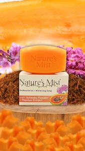 NATURES MIST Taheebo & Papaya Soap