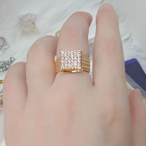 La Vienne - Adeeva - Cincin Titanium Wanita Anti Karat - Aksesoris Perhiasan Cincin Couple Gold & Silver