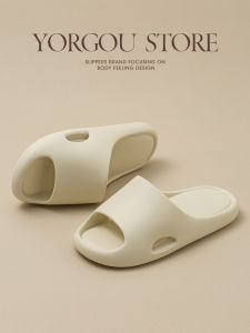 Yuangang Eva Slippers Womens Indoor Summer Household Indoor Home Non-Stinky Feet Bath Soft Bottom Eva Non Slip Mens JX