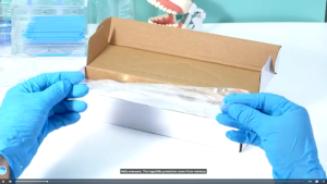 500pcs Dental Plastik Cover Penutup Pelindung Lightcure Plastik Sensor Digital Xray Sensor Protective Film Plastik Pelindung Ultrasonic Xray Sensor Protective Film