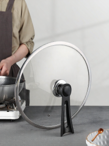 Heat-Resistant Tempered Glass Frying Pan Lid 32cm