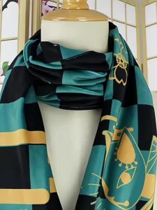Warm Anime Peripheral Nezuko Scarf