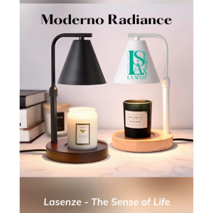 Đèn Nến Thơm Wax Melt Candle Phong Cách Hiện Đại Tối Giản - Phụ Kiện Nến Thơm Cao Cấp