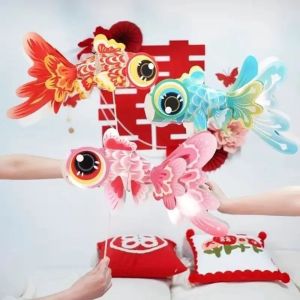 Chinese Style Morning Robe Wedding Photo Prop Goldfish Lamp Ancient Fashion Film Studio Photography Material Kit