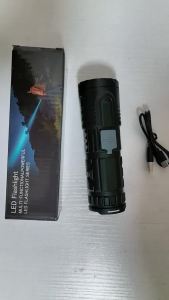 ESMARTER | USBEmergency Power Bank Function LED Light  Rechargeable Outdoor Flashlight AG55 Laser Wick Long Range Lamp Mountaineering Torch