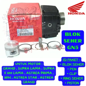 Blok Seher KODE-GN5 Asli Original Honda Grand/Supra (lama)/Supra X 100(lama)/Astrea Prima/Win100 ORI