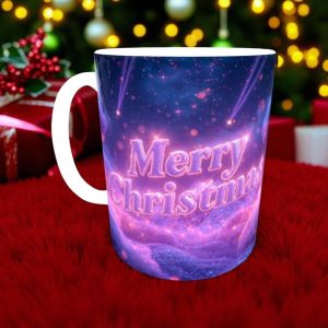 CHRISTMAS MUG New Design With BOX 11OZ