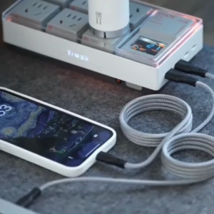 Anvers 240W Magnetic Fast Charging Cable | PD 3.1 Type-C to Lightning & USB-C | Nylon Braided Foldable High-Speed Data Transfer