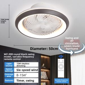 Chigo | Smart Oscillating Wide Voltage Ceiling Fan Light 110V