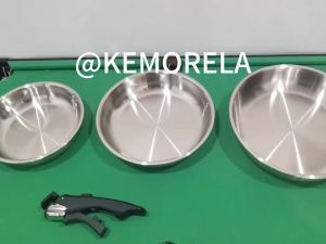 KEMORELA 316 Stainless Steel Pot Set -Stackable Induction Cookware with Removable Handles Oven Safe Dishwasher FriendlyDurable