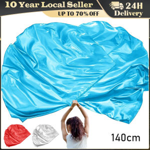 Flag Dance Props Accessories Church Performance Costumes 140x140cm Praise Flags Multi-colored with Telescopic Sticks Elegant Dance Fan With Telescopic Sticks Flag Sports Events Dance Props Festival Church Performance Costume