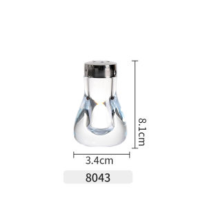 Acrylic Seasoning Bottle Transparent Restaurant Style Pepper Cumin Chili Powder Storage Jar Kitchen Cooking Utensil Storage Container