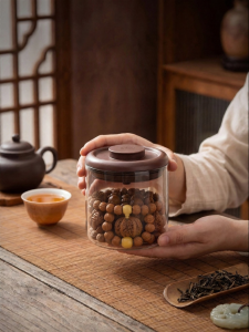 Ankou | Sealed Storage Jar Glass