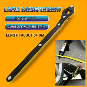 ItemMart Auto Labor-Saving Jack Ratchet Wrench with Long Handle Car Repair Tool