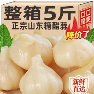 Pickled Garlic Marinated in Sweet and Sour Sauce