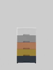 4/5/6/7 Layers Plastic Drawer Storage Cabinet Wardrobe Drawer Storage Cabinet With Lock Almari Baju Drawer Cabinet Baju Baby  Murah Laci Baju 櫃子