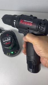 Kress KU200.1 สว่านแบต / ไขควงไร้สาย 12V-2.0AH 10 mm จากเยอรมัน