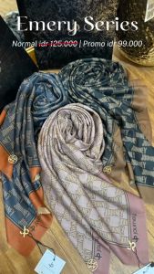 READY !!!! TERBARU 2025 Jilbab Journey Scarves Motif DORA RAISYA BELLA EMERY VANILA Edisi Ramadhan