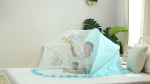Mosquito Net Cover Foldable Portable Baby Kid | Kelambu Nyamuk Bayi | 婴儿儿童蚊纱蚊帐全罩