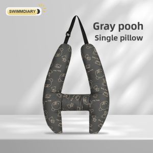 MONLEYTA | German Childrens Car Travel Pillow Safety Belt Anti-strangulation Backseat Car Pillow For Long Distance Car Riding Sleep Aid