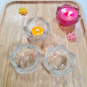 Ly Chum Sen ly làm nến hộp 12ly - Nến Ưu Đàm