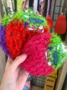 Strawberry Pattern Kitchen Cleaning Dishcloth Non-Stick Oil Easy to Clean No Shedding Household Scrubber Dish Brush