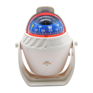 Marine Navigation Compass Black With Electronic LED Light Electronic Sea Pivoting Marine Compass For Marine Boat 12V
