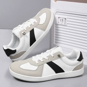 CVPAJ | Wide Toe Wide Fitting Large Size Waterproof Leather Face Soft Bottom Mens Training Shoes